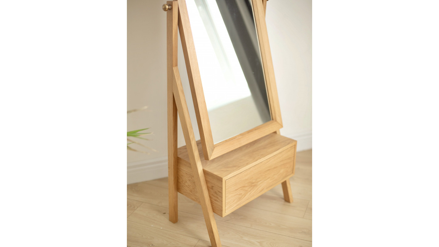 Peach Standing Mirror - Image 2