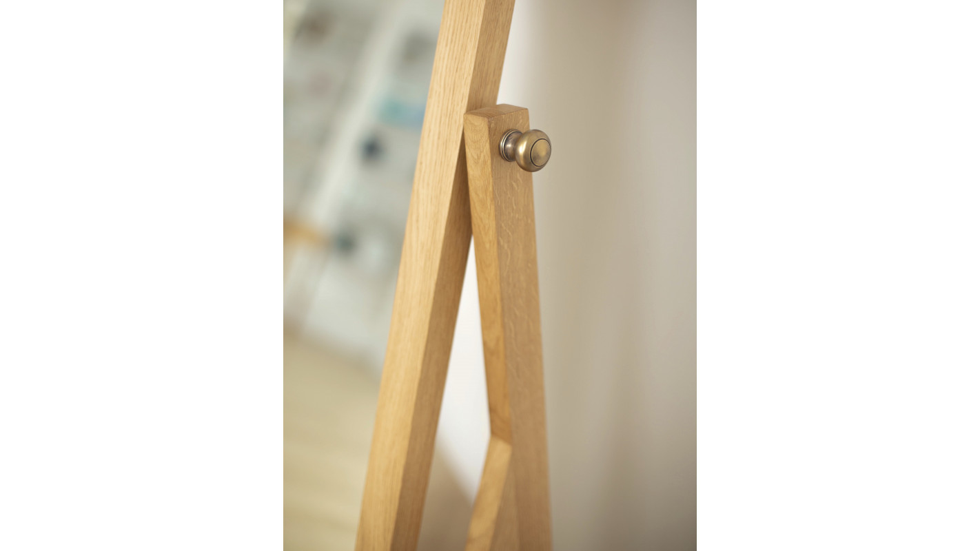 Peach Standing Mirror - Image 3