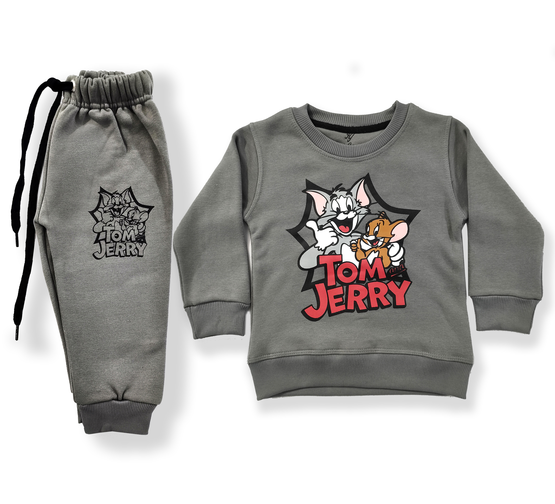Tom Jerry Gray Shirt - Image 3