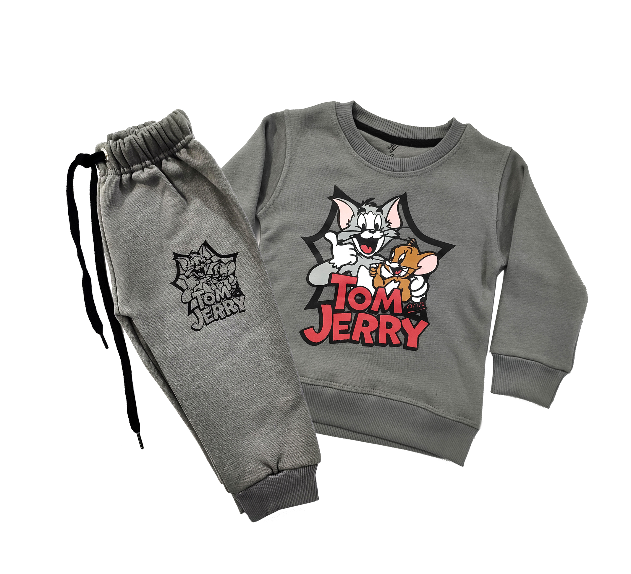 Tom Jerry Gray Shirt - Image 2